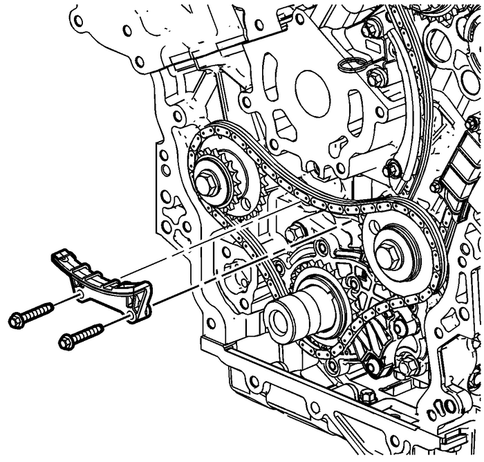 Primary Timing Chain Guide Replacement - Upper Valvetrain Valvetrain Timing Timing Belt/Chain