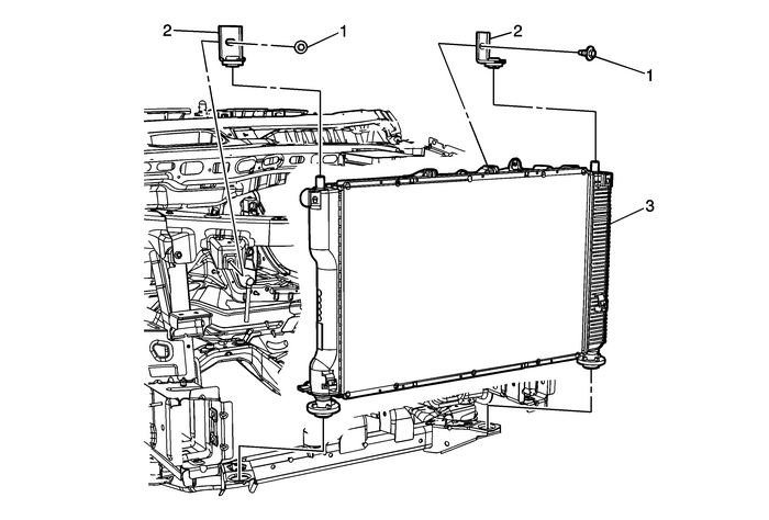 Radiator Replacement Engine Cooling Radiator 