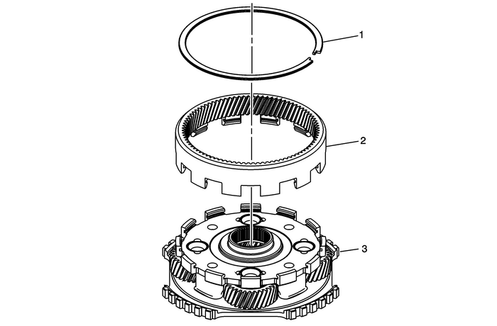 Reaction Carrier Cleaning and Inspection Automatic Transmission Unit Transmission/Transaxle Transmission Unit Reaction Carrier Cleaning and Inspection Automatic Transmission Unit