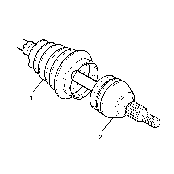 Rear Wheel Drive Shaft Inner Joint and Boot Replacement Wheels Wheels/Tires Rear Wheel Drive Shaft Inner Joint and Boot Replacement Wheels