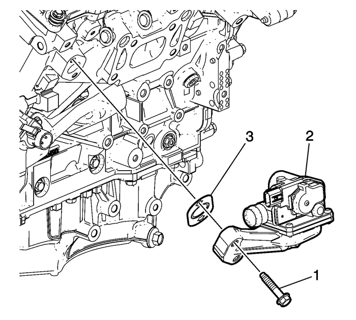 Secondary Air Injection Check Valve Installation - Bank 1 Emissions Air Injection Engine Air Injection Secondary Air Injection Check Valve Installation - Bank 1 Emissions Air Injection