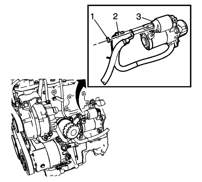 Starter Replacement (LFX) Starting System Starter Engine Starter Starter Replacement (LFX) Starting System Starter
