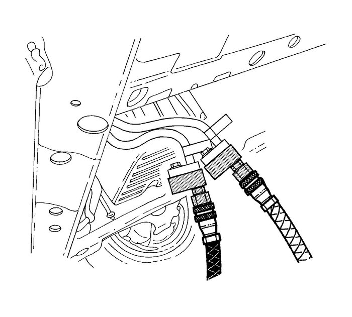 Transmission Fluid Cooler Flushing and Flow Test (6T70) Automatic Transmission Unit Transmission/Transaxle Transmission Unit Transmission Fluid Cooler Flushing and Flow Test (6T70) Automatic Transmission Unit