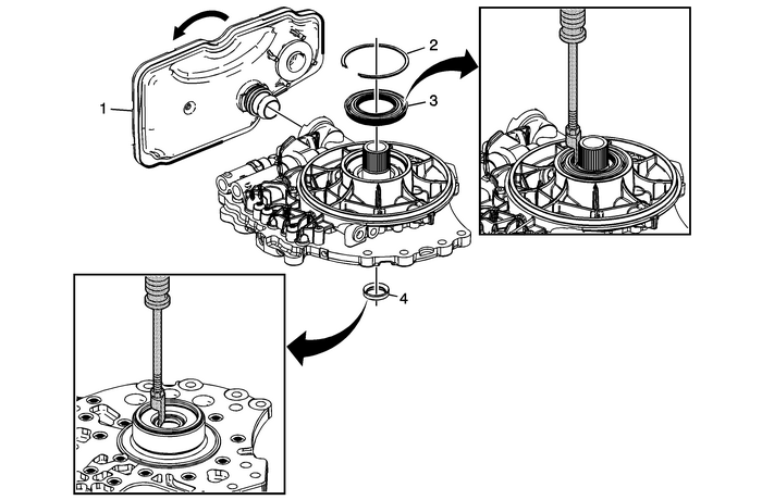 Transmission Fluid Pump Disassemble (6T40/45/50) Automatic Transmission Unit 