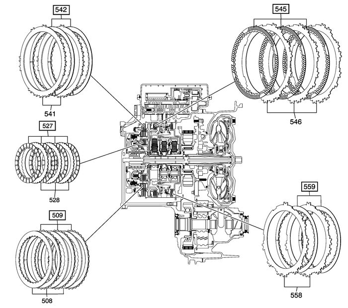 Transmission Parts Kit Specifications Automatic Transmission Unit Transmission/Transaxle Transmission Unit Transmission Parts Kit Specifications Automatic Transmission Unit