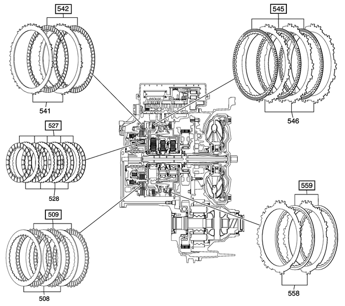Transmission Parts Kit Specifications Automatic Transmission Unit Transmission/Transaxle Transmission Unit Transmission Parts Kit Specifications Automatic Transmission Unit