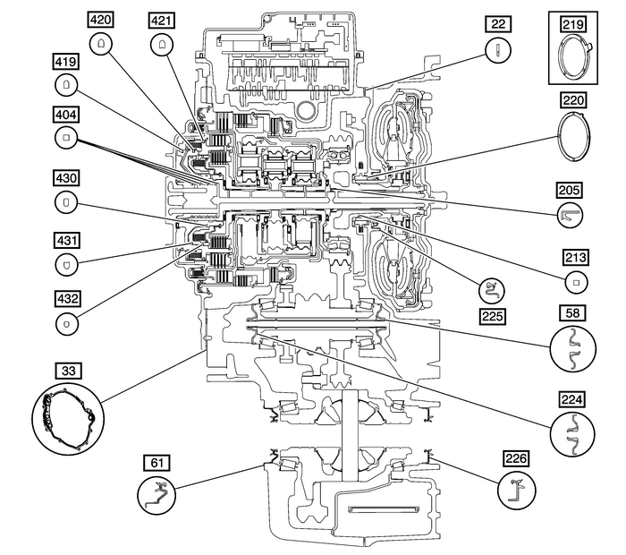 Transmission Parts Kit Specifications Automatic Transmission Unit 