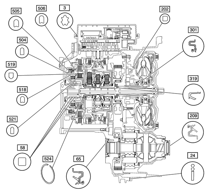 Transmission Parts Kit Specifications Automatic Transmission Unit Transmission/Transaxle Transmission Unit Transmission Parts Kit Specifications Automatic Transmission Unit