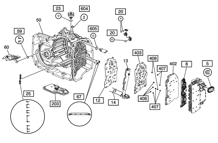 Transmission Parts Kit Specifications Automatic Transmission Unit Transmission/Transaxle Transmission Unit Transmission Parts Kit Specifications Automatic Transmission Unit