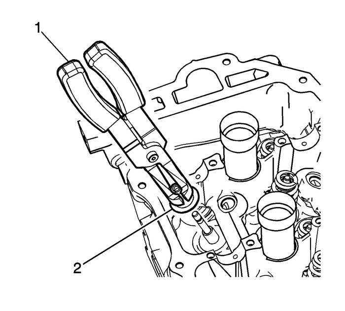 Valve Stem Oil Seal and Valve Spring Replacement - Left Side Valvetrain Valve Actuating Assembly 